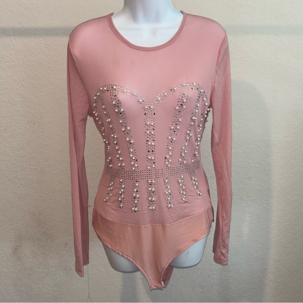 Windsor Pink Embellished Women's Top